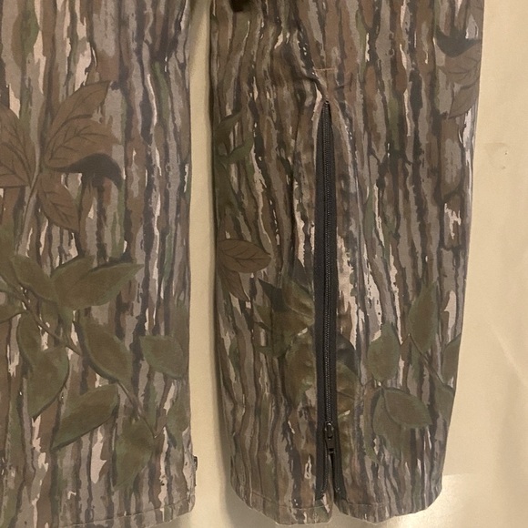 10X Gore-Tex Rainwear Real Tree Camo Hunting Outdoor Pants Bibs Mens size 36-38 - Picture 8 of 9